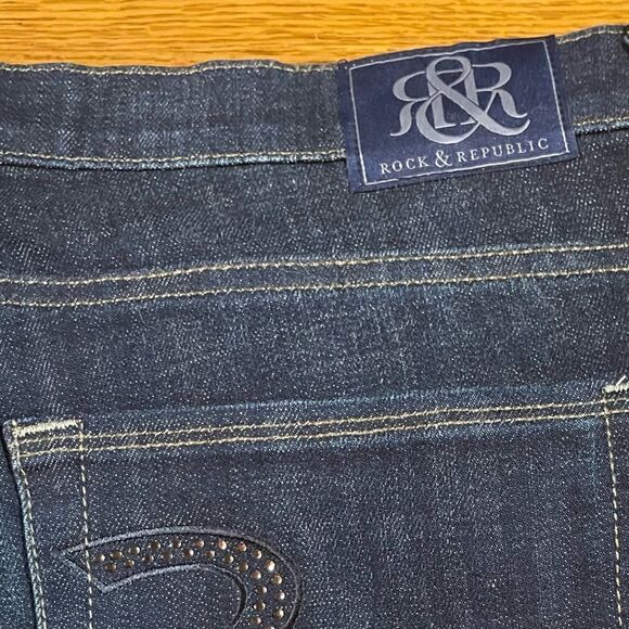 Rock & Republic Kasandra Boot Cut Jean Size 16 M NWOT - Picture 8 of 13